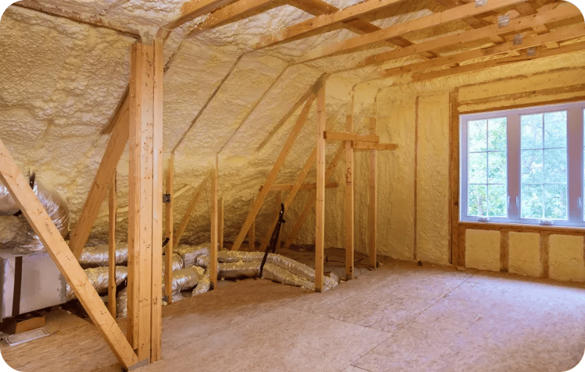 Insulate Knee Wall Slopes