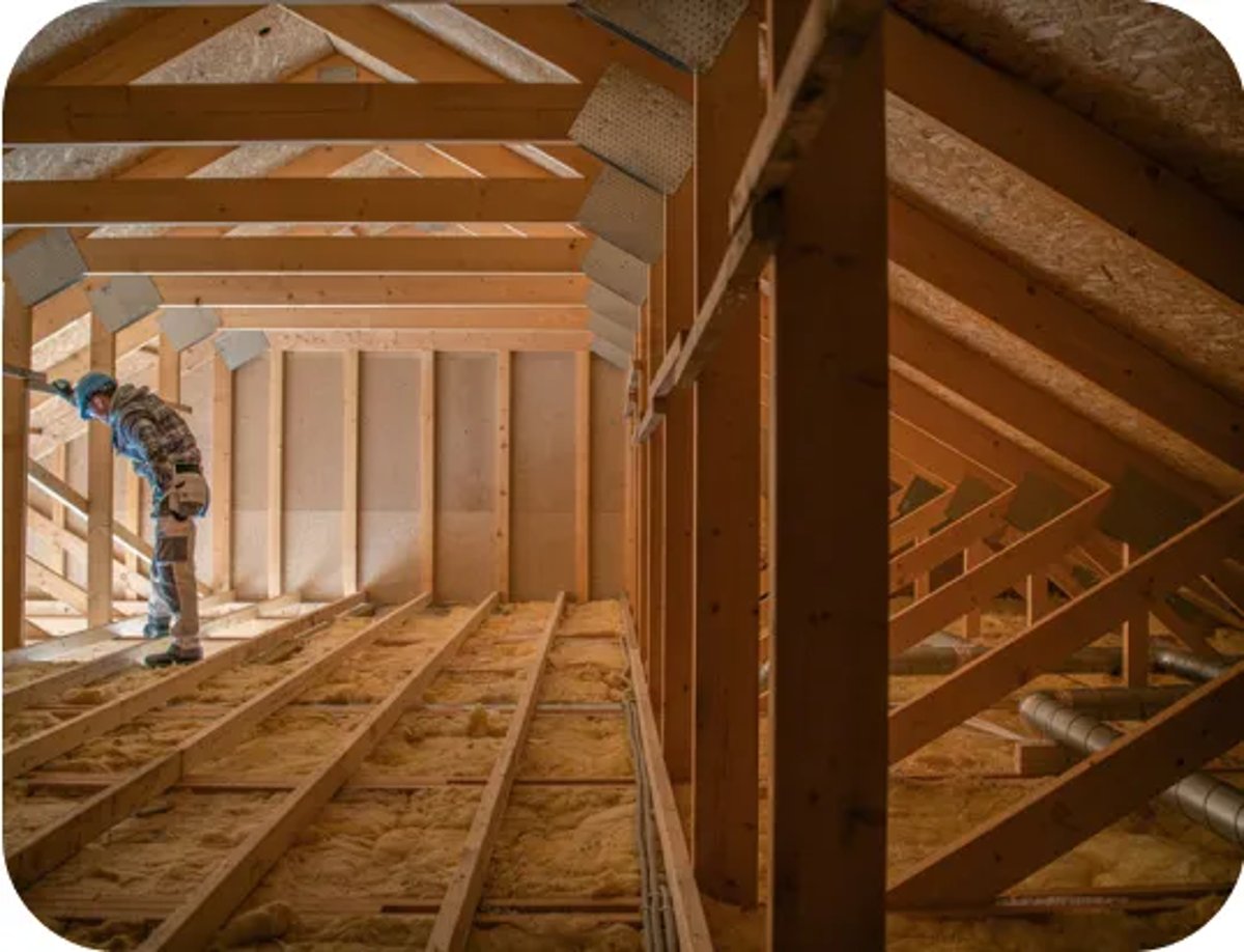 Attic Insulation - Spring Season