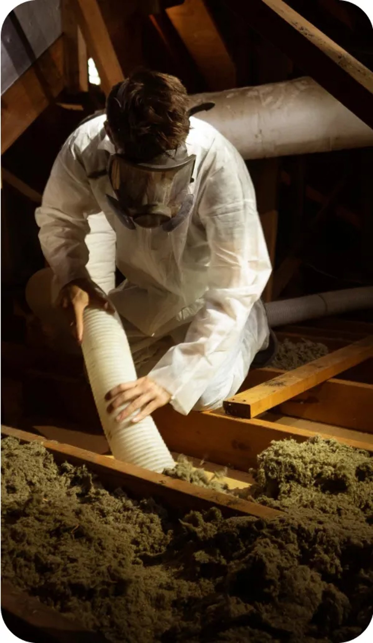 Removal of Old Insulation
