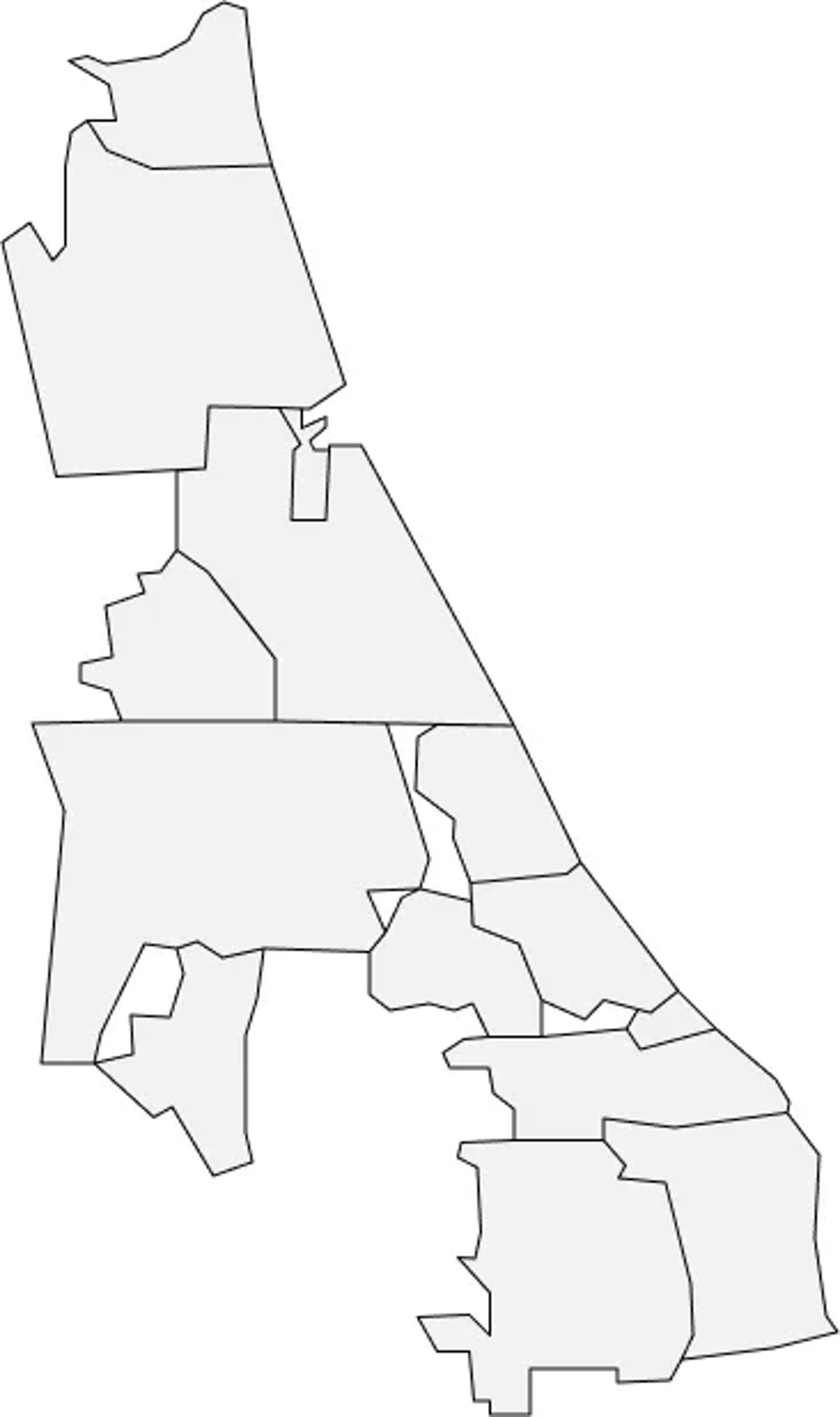 Chicago North Shore map