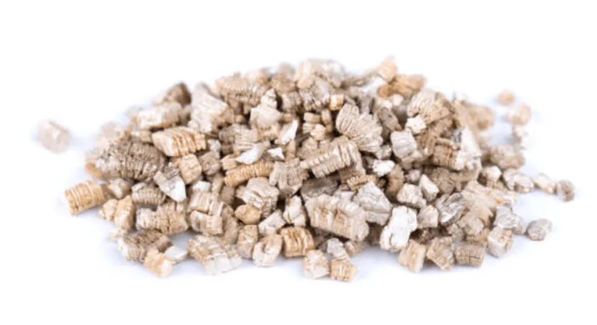 Close-Up View of Expanded Vermiculite