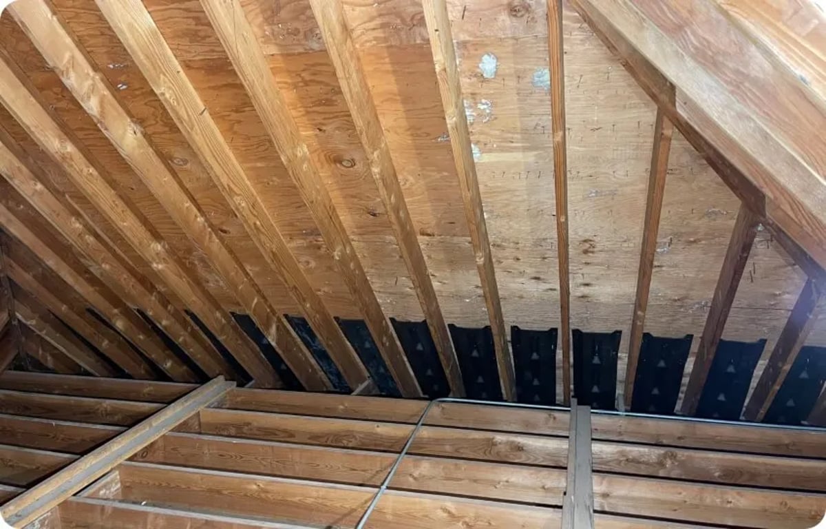 Attic Baffle Installation