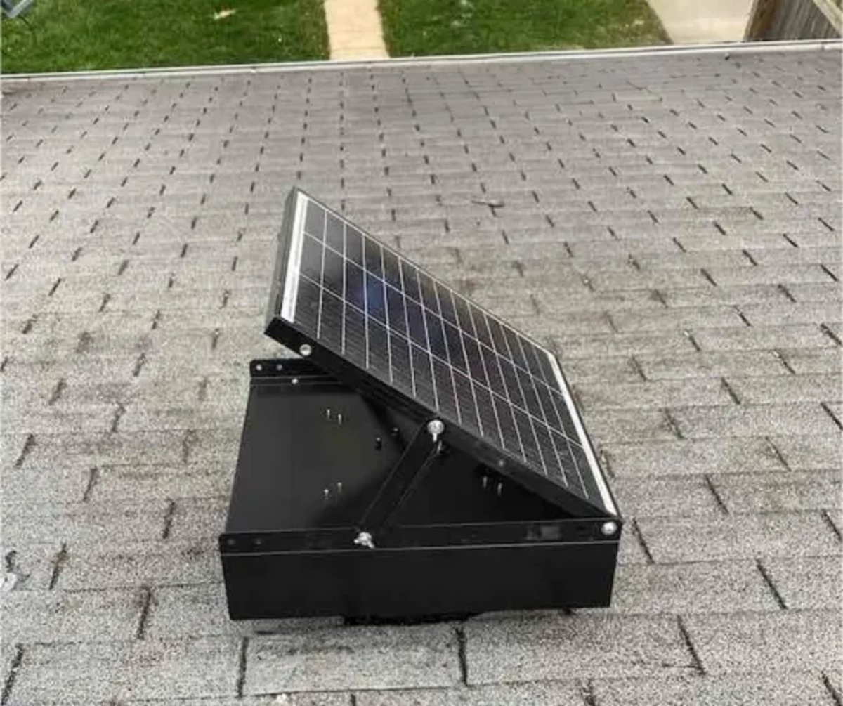 Green Attic Solar Attic Fan