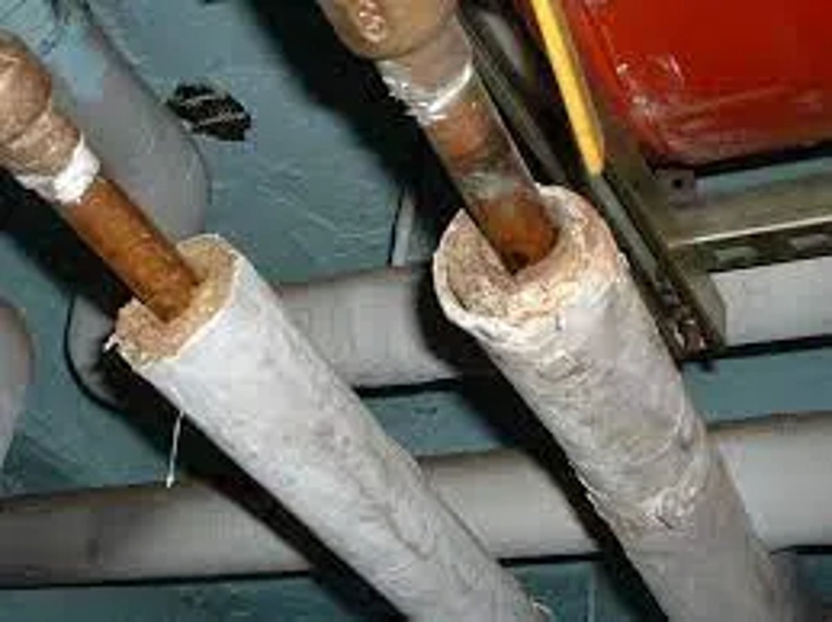 Asbestos Pipe Insulation