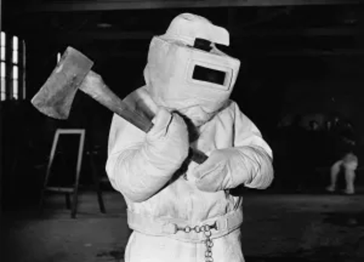 Asbestos Insulation Removal Expert Old Photo