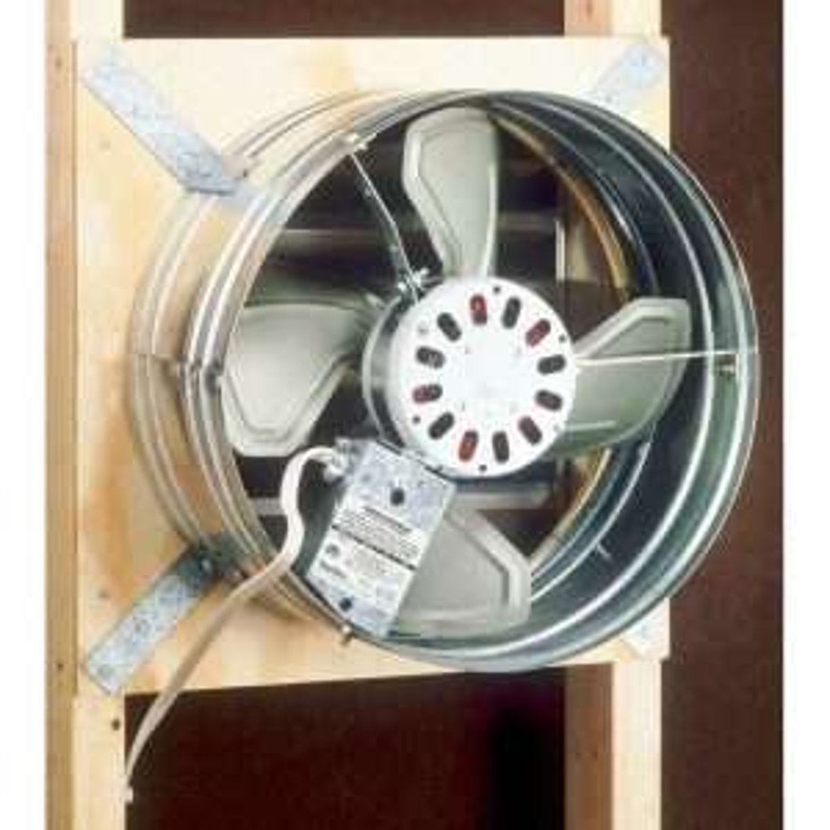 Wind-Powered Ventilation Fan