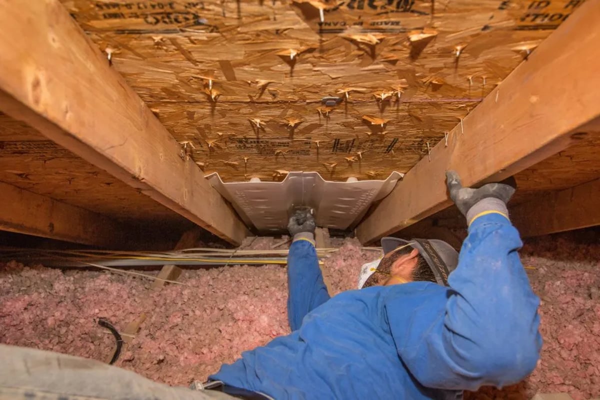 Air Sealing Attic