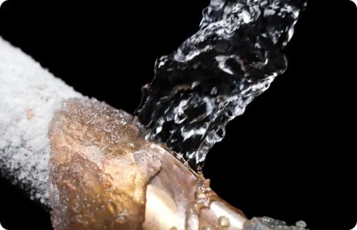 Frozen Pipe Burst