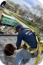 Green Attic Roof Vent Instalation