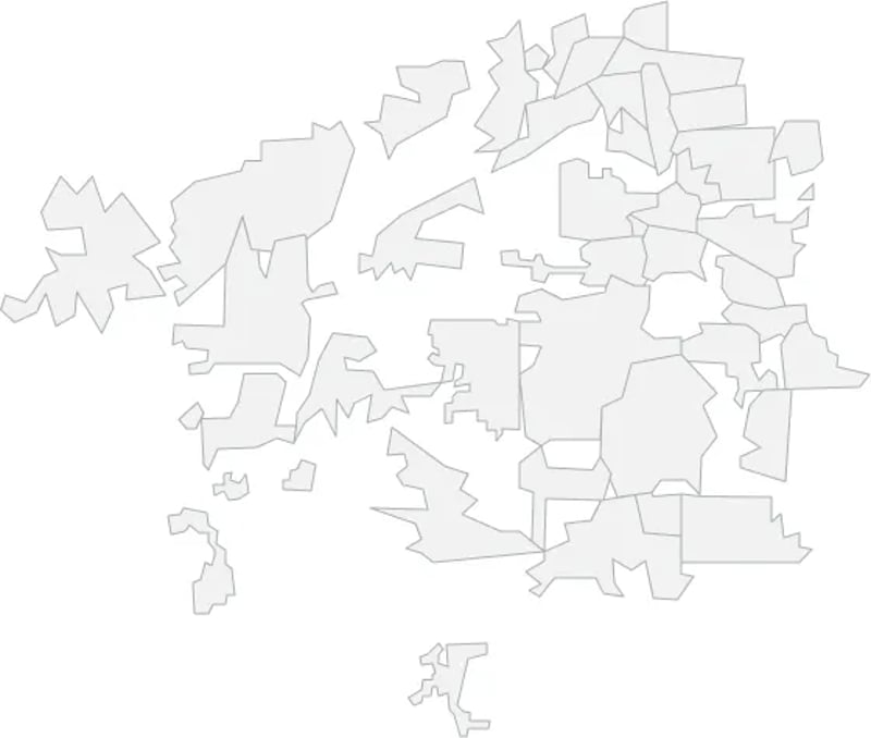 Chicago Southwest Suburbs map