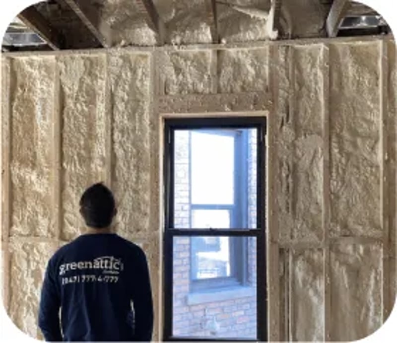 Green Atiic Wall Insulation