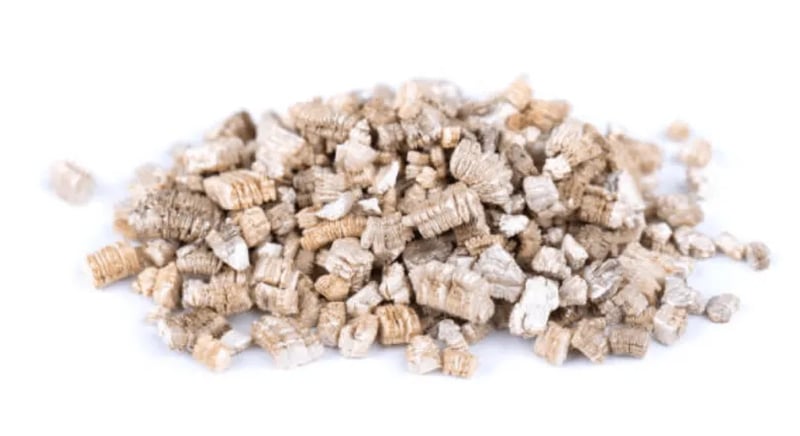 Close-Up View of Expanded Vermiculite