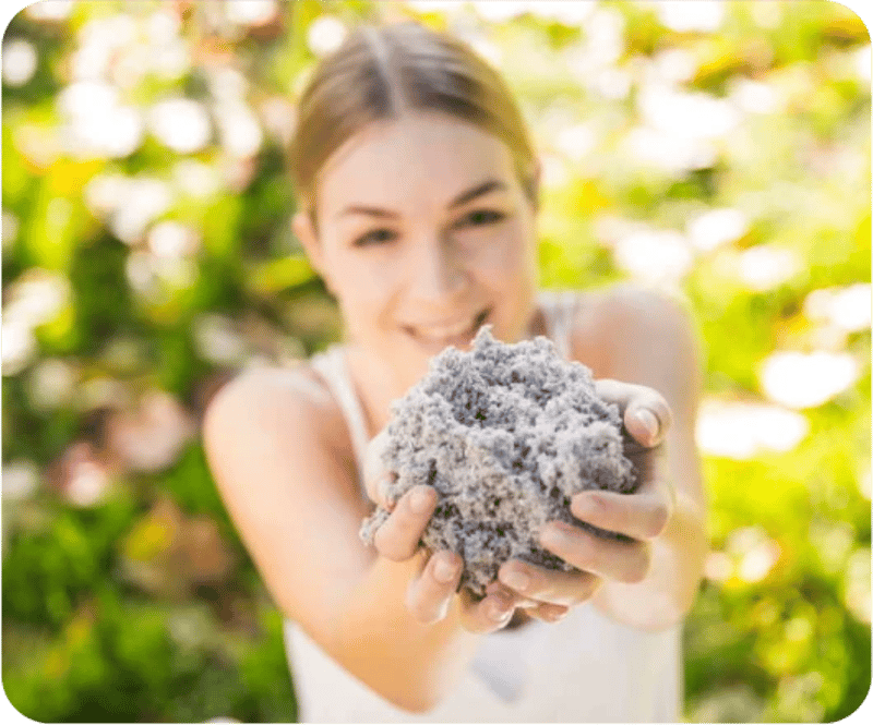 Cellulose insulation is recycled and helps reduce CO2