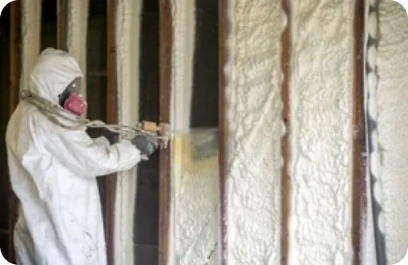 Closed Cell Spray Foam Outer Walls Of Your Home
