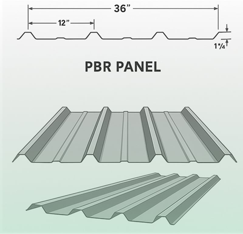 Illustration of PBR Metal Panel
