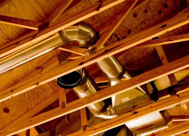 Attic Ductwork Green Attic