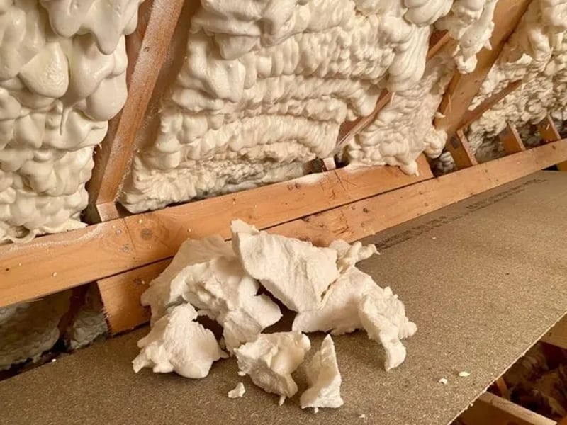 How To Remove Hardened Spray Foam Efficiently?