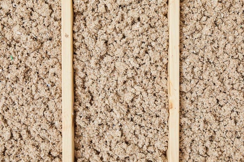 Cellulose Eco Friendly Insulation For Roof