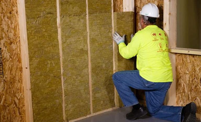 Blown In Insulation for Exterior Walls and Ceilings