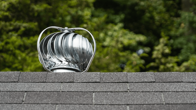 Wind-Powered Ventilation Fan